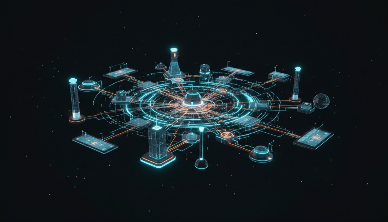 IoT ecosystem concept