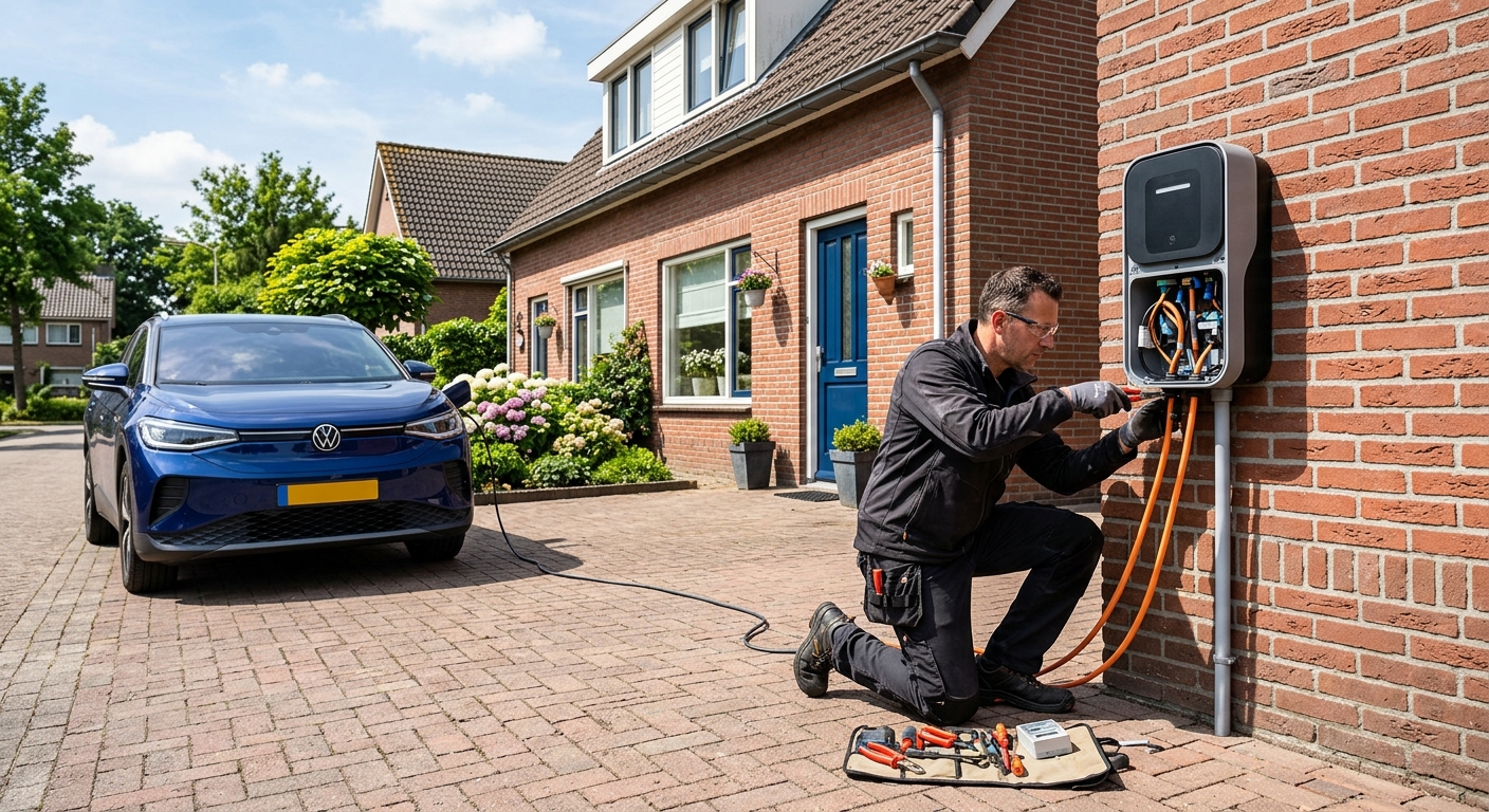 Elektro Cilissen aan het werk