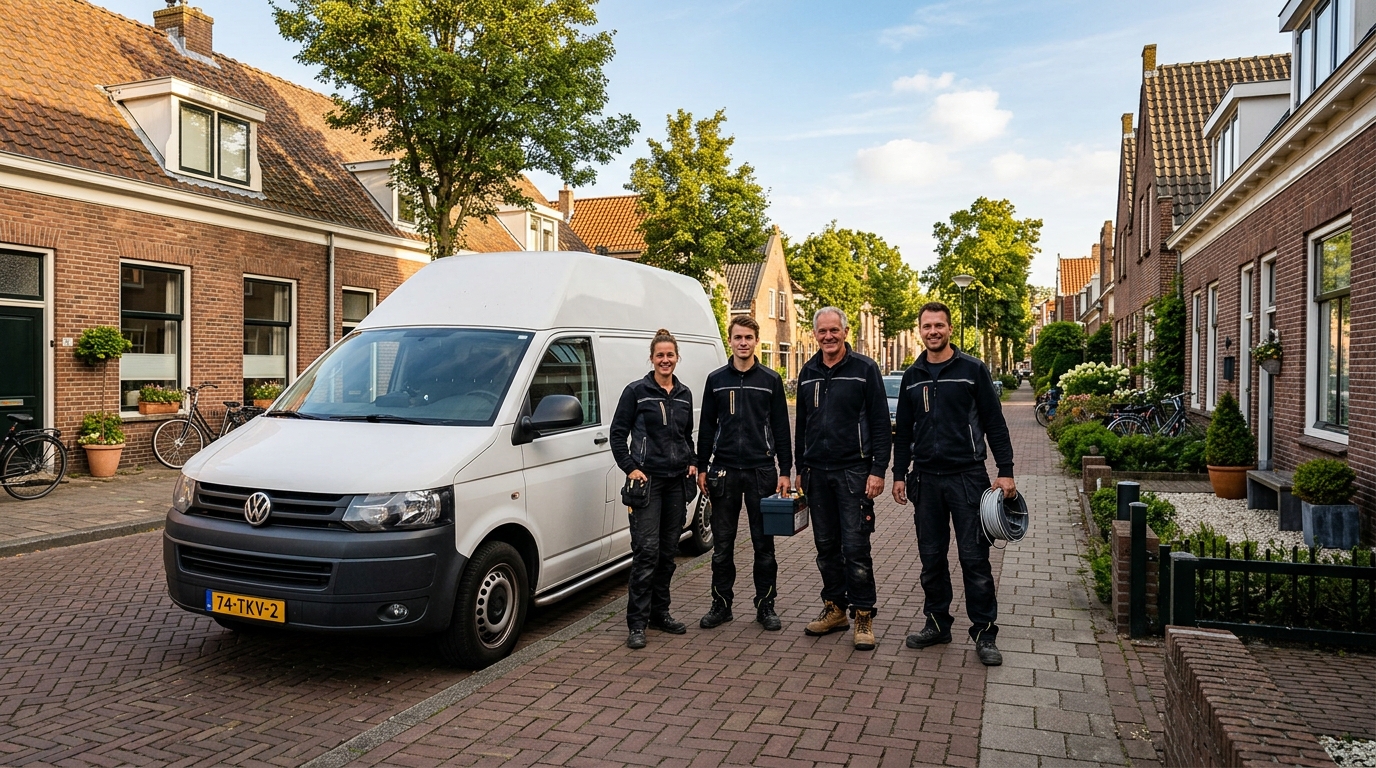 Pereboom Elektro aan het werk